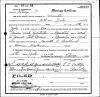 James Merle Rosentrater & Jeanne Beckner - Marriage Record