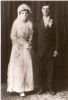 August Herman Rosentreter & Agnes Schrank - Wedding Photo